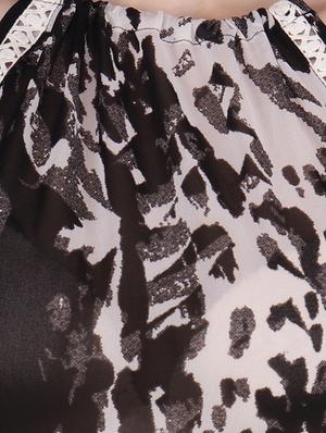 halter neck lace detail maxi dress - 16600199 - Standard Image - 4