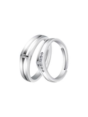 silver tone hand ring - 16600205 - Standard Image - 2