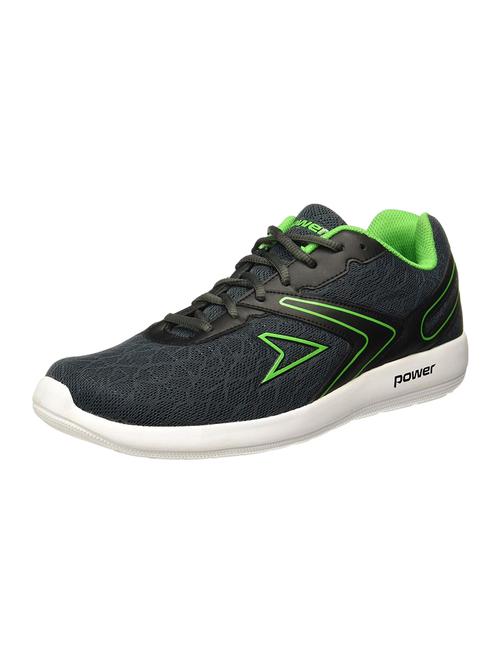 grey mesh lace up sport shoes - 16600443 - Very Small Image - 1