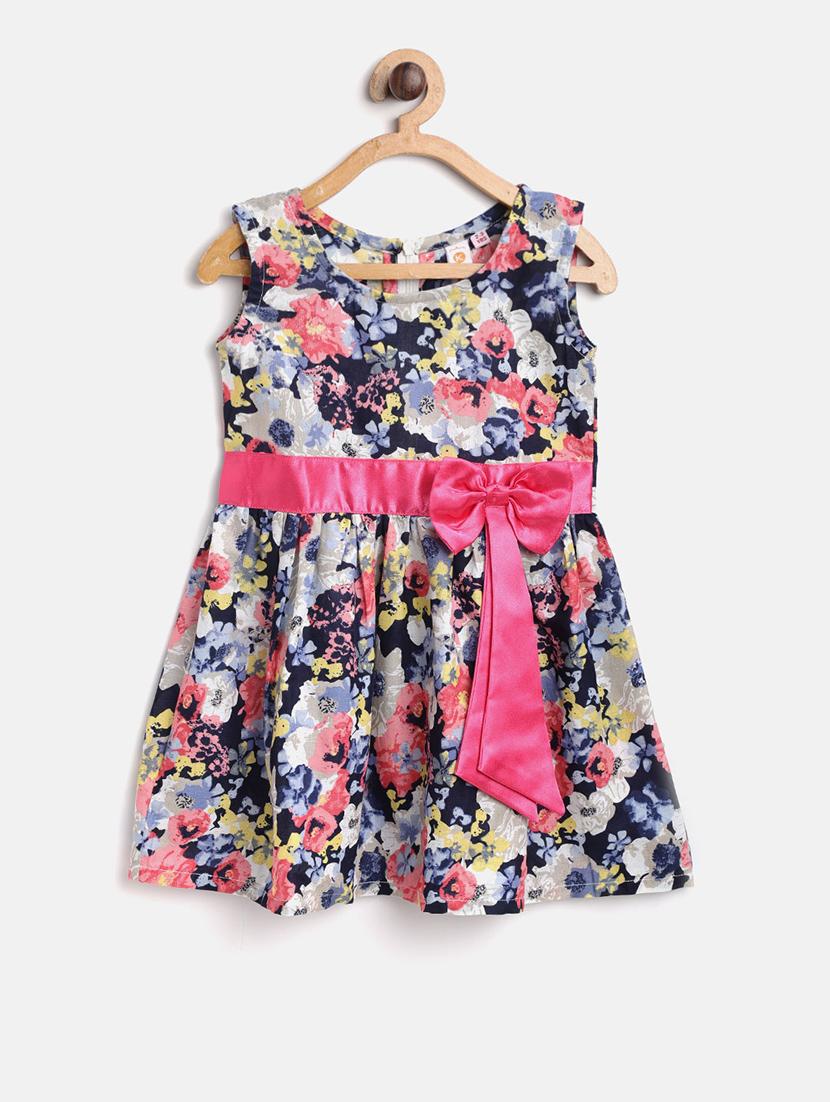 blue cotton frock - 16601529 - Zoom Image - 1