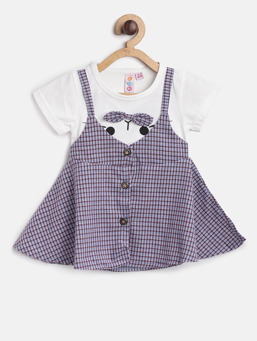 blue cotton frock - 16601561 - Zoom Image - 1