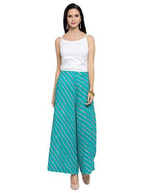 high rise striped palazzo - 16601580 - Standard Image - 4
