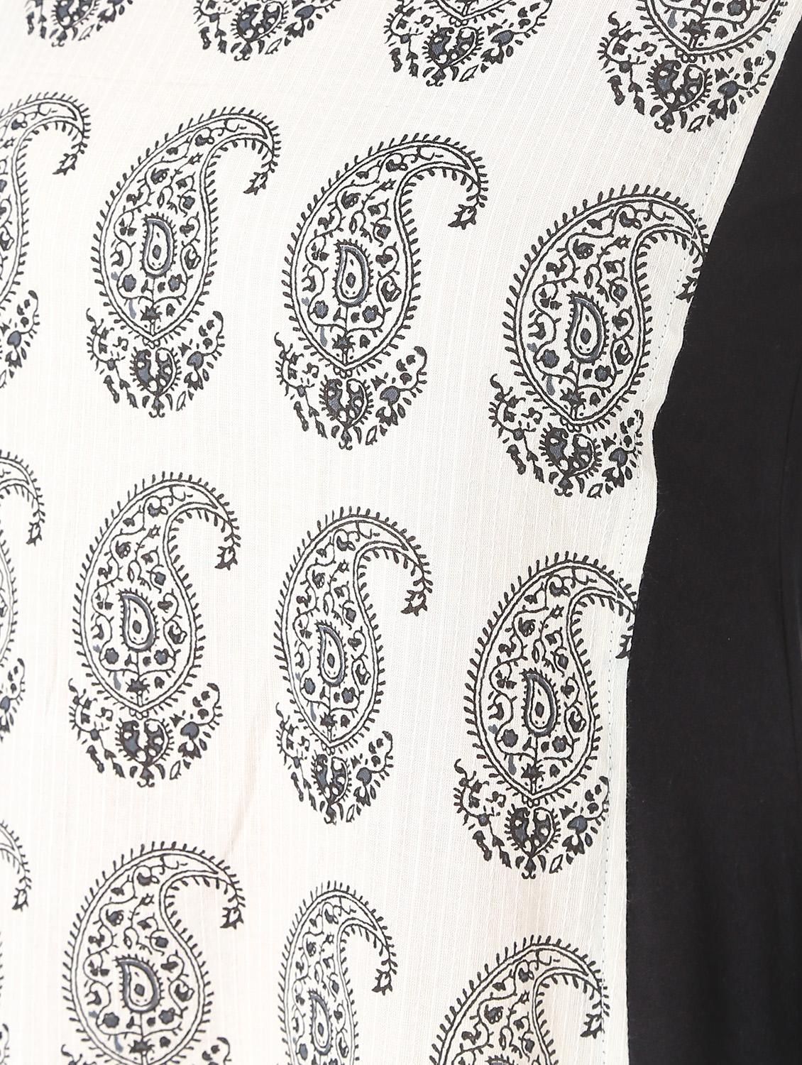 paisley a-line kurta - 16601600 - Zoom Image - 5