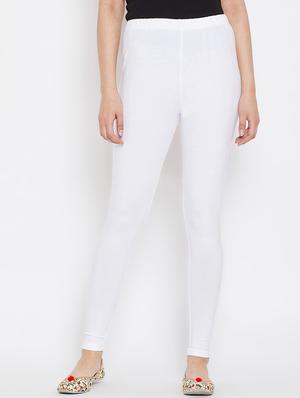 solid lycra leggings - 16601811 - Standard Image - 4