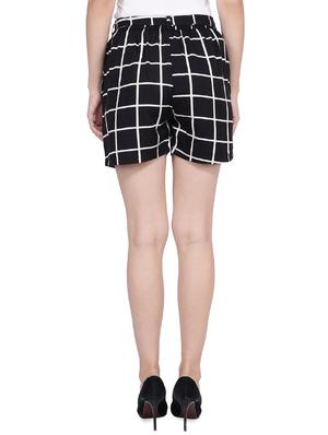 tie knot checkered short - 16601950 - Standard Image - 3