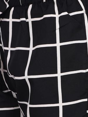 tie knot checkered short - 16601950 - Standard Image - 5
