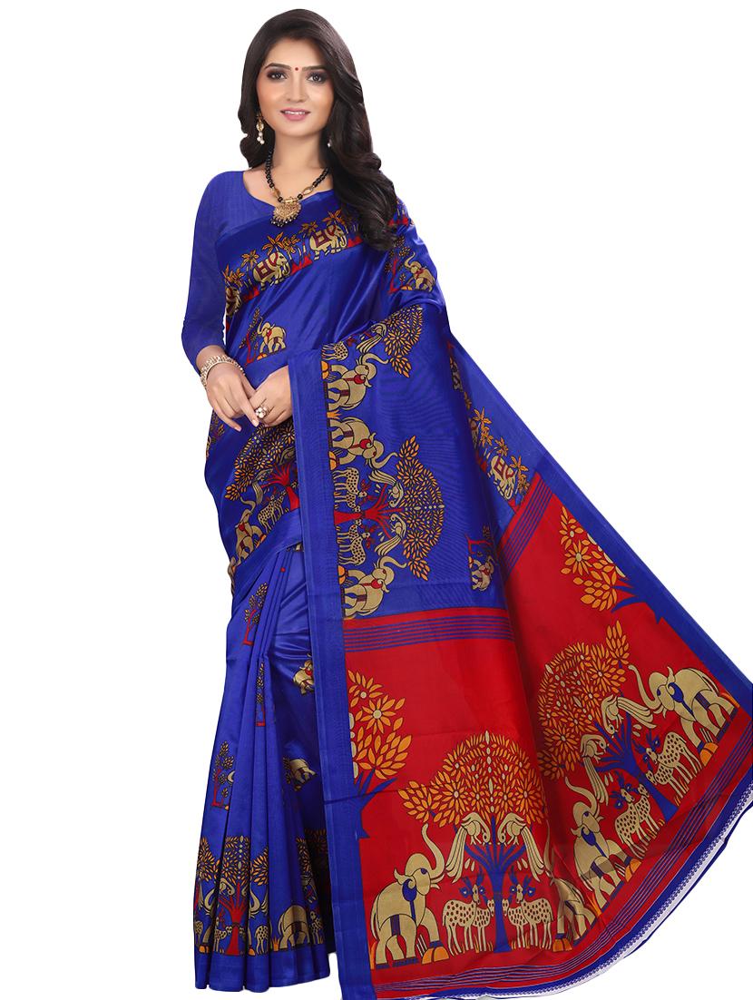conversational mysore silk saree with blouse - 16601973 - Zoom Image - 1