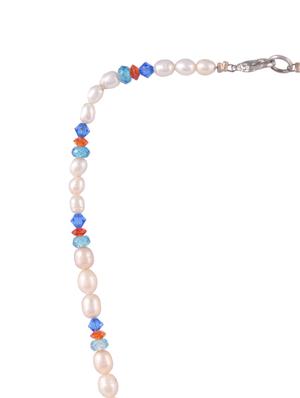 multi colored glass statement necklace - 16602347 - Standard Image - 3