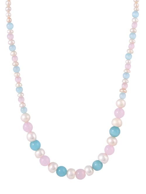multi colored glass statement necklace - 16602354 - Standard Image - 1