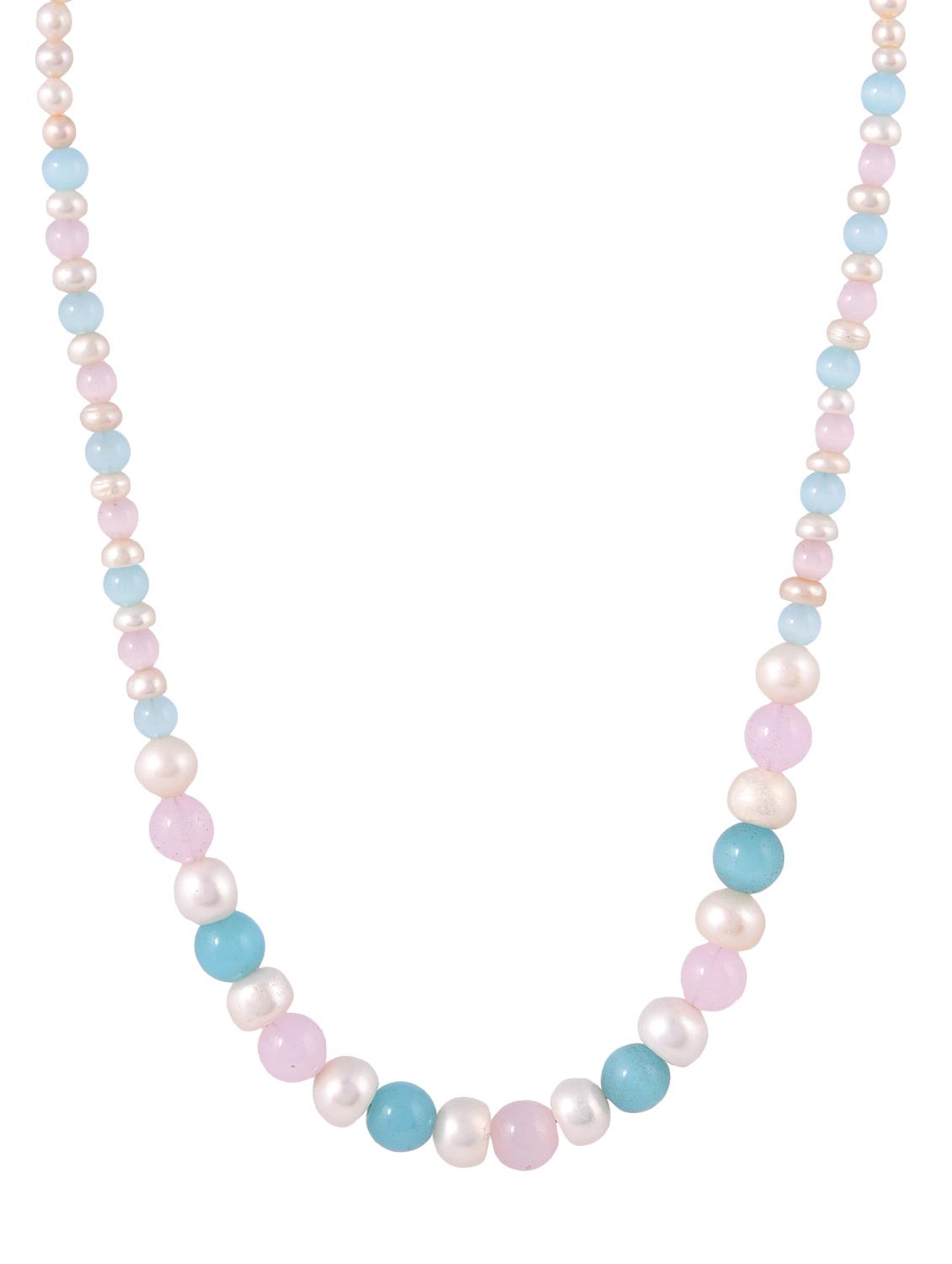multi colored glass statement necklace - 16602354 - Zoom Image - 1