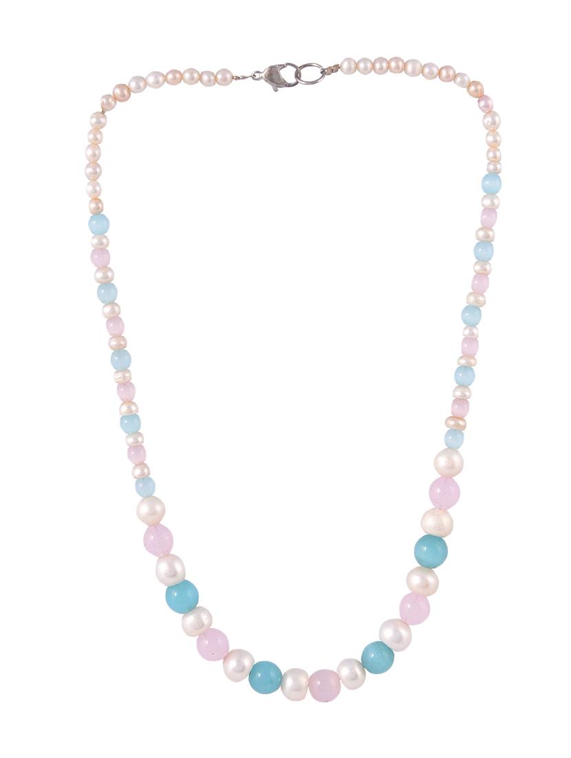 multi colored glass statement necklace - 16602354 - Zoom Image - 2