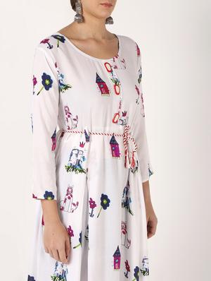 conversational anarkali kurta - 16602605 - Standard Image - 4