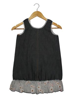 black denim frock - 16602994 - Standard Image - 2