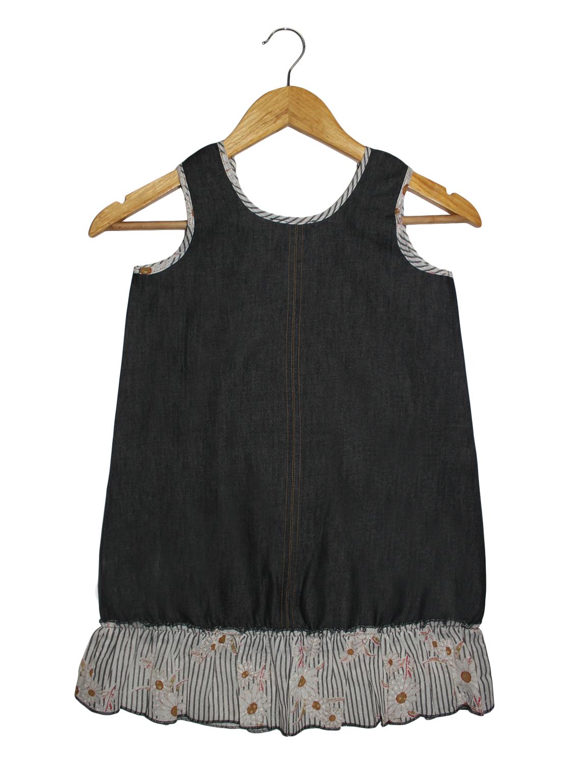 black denim frock - 16602994 - Zoom Image - 2
