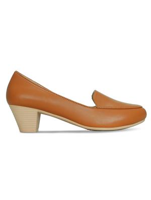 tan slip on pumps - 16603023 - Standard Image - 3
