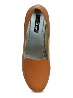 tan slip on pumps - 16603023 - Standard Image - 5