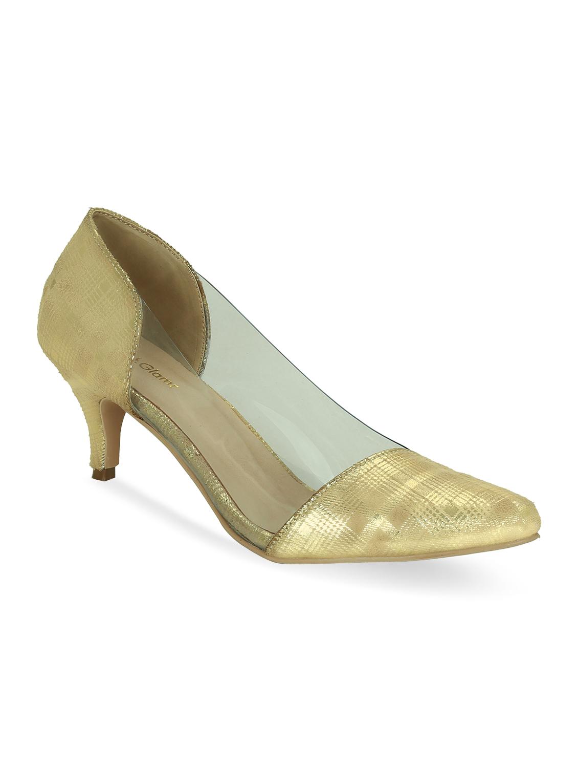 gold slip on pumps - 16603024 - Zoom Image - 2