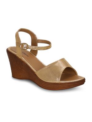 beige back strap wedges - 16603035 - Standard Image - 2