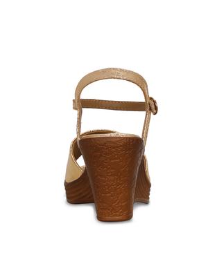beige back strap wedges - 16603035 - Standard Image - 4
