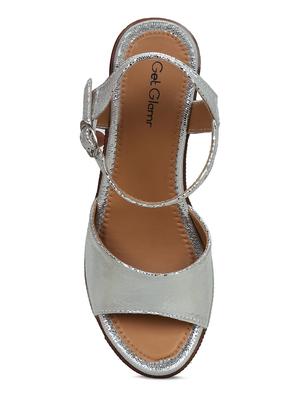 silver back strap wedges - 16603036 - Standard Image - 5