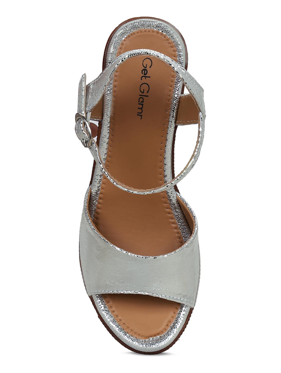 silver back strap wedges - 16603036 - Zoom Image - 5