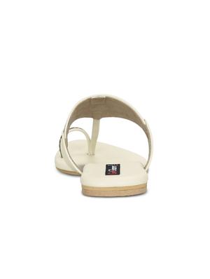 beige one toe sandals - 16603115 - Standard Image - 4
