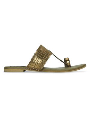 copper one toe sandals - 16603120 - Standard Image - 3