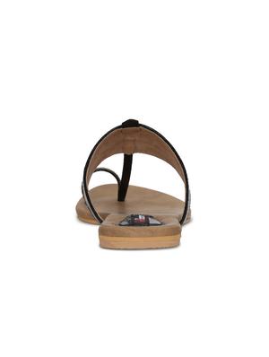 black one toe sandals - 16603124 - Standard Image - 4