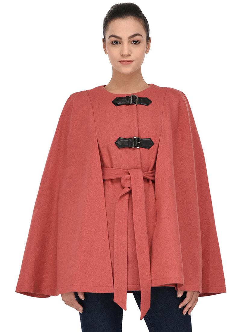 button detail tie knot cape - 16603773 - Zoom Image - 1