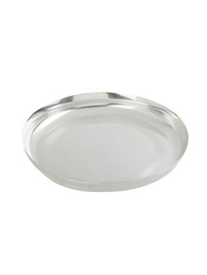 silver plated thali for multi purpose use set of 1 - 16603943 - Standard Image - 3