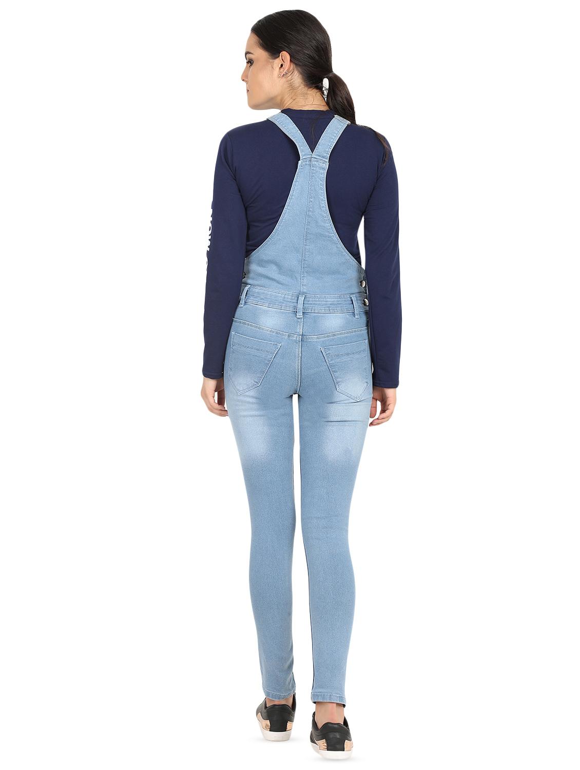 pocket patch stone washed dungaree - 16604278 - Zoom Image - 3