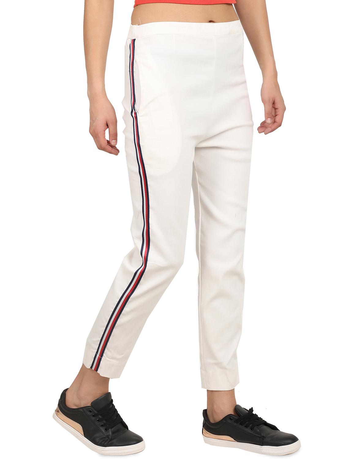 high rise side taped trouser - 16604400 - Zoom Image - 1
