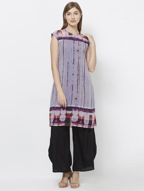 tie & dye a-line dress - 16605094 - Standard Image - 1