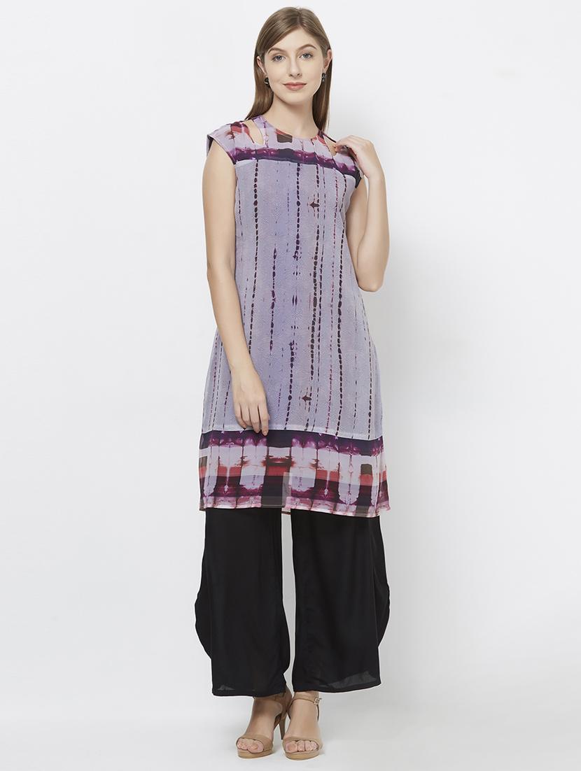 tie & dye a-line dress - 16605094 - Zoom Image - 1