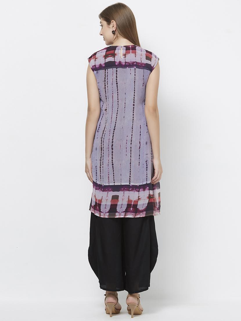 tie & dye a-line dress - 16605094 - Zoom Image - 3