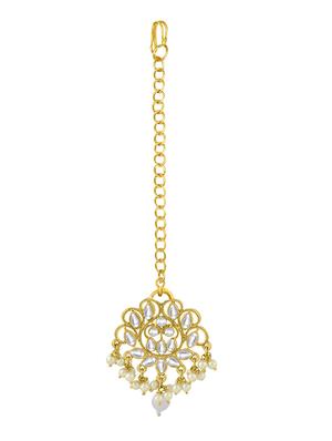 gold metal chandellier earring - 16605828 - Standard Image - 3