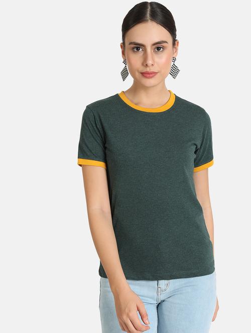 crew neck solid tee - 16606069 - Standard Image - 1