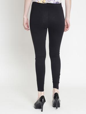 mid rise side tapping jeggings - 16606101 - Standard Image - 3