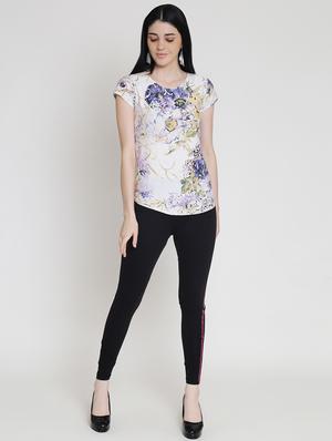 mid rise side tapping jeggings - 16606101 - Standard Image - 4