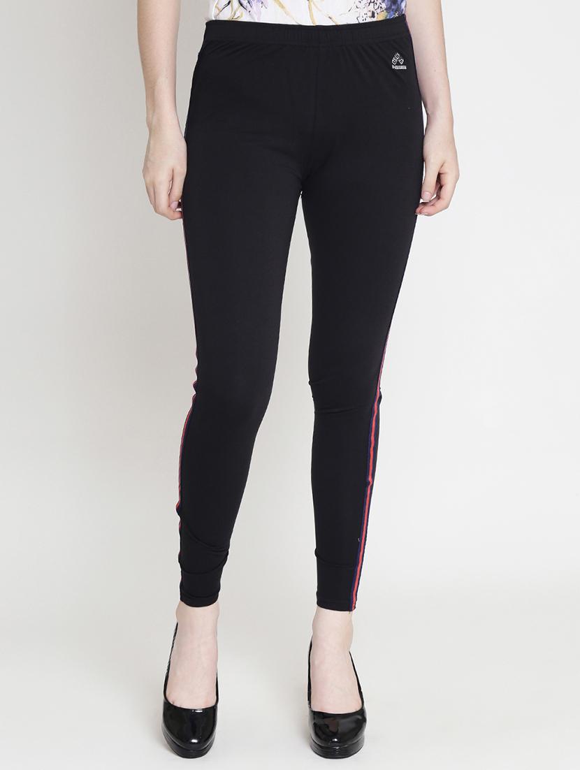 mid rise side tapping jeggings - 16606101 - Zoom Image - 2