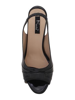 black back strap sandals - 16607168 - Standard Image - 4