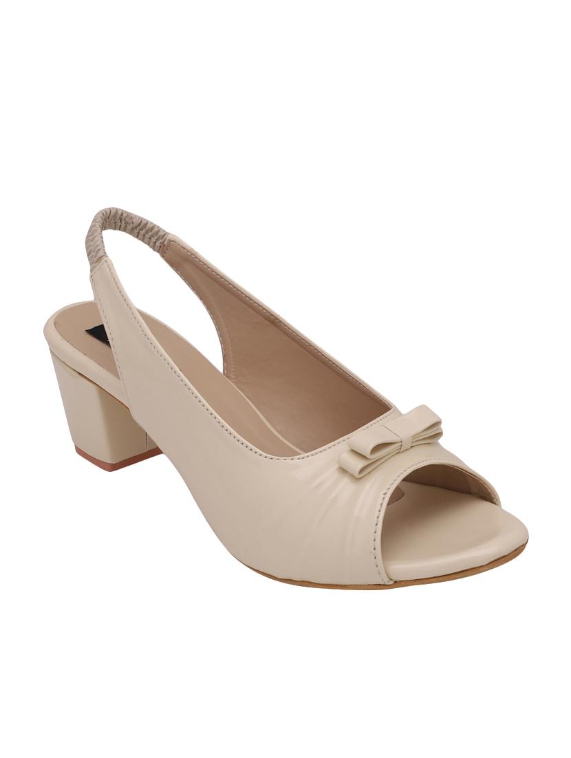 beige back strap sandals - 16607169 - Zoom Image - 1