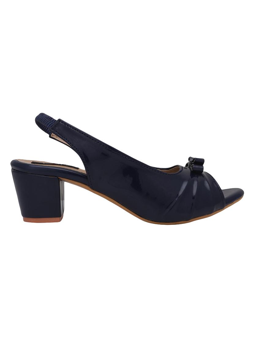 navy back strap sandals - 16607170 - Zoom Image - 2