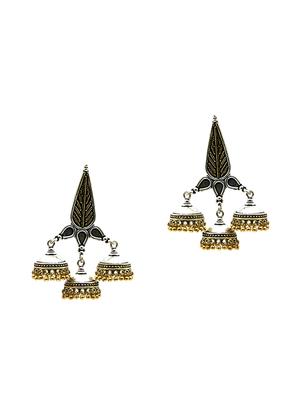 silver drop earring - 16607366 - Standard Image - 2
