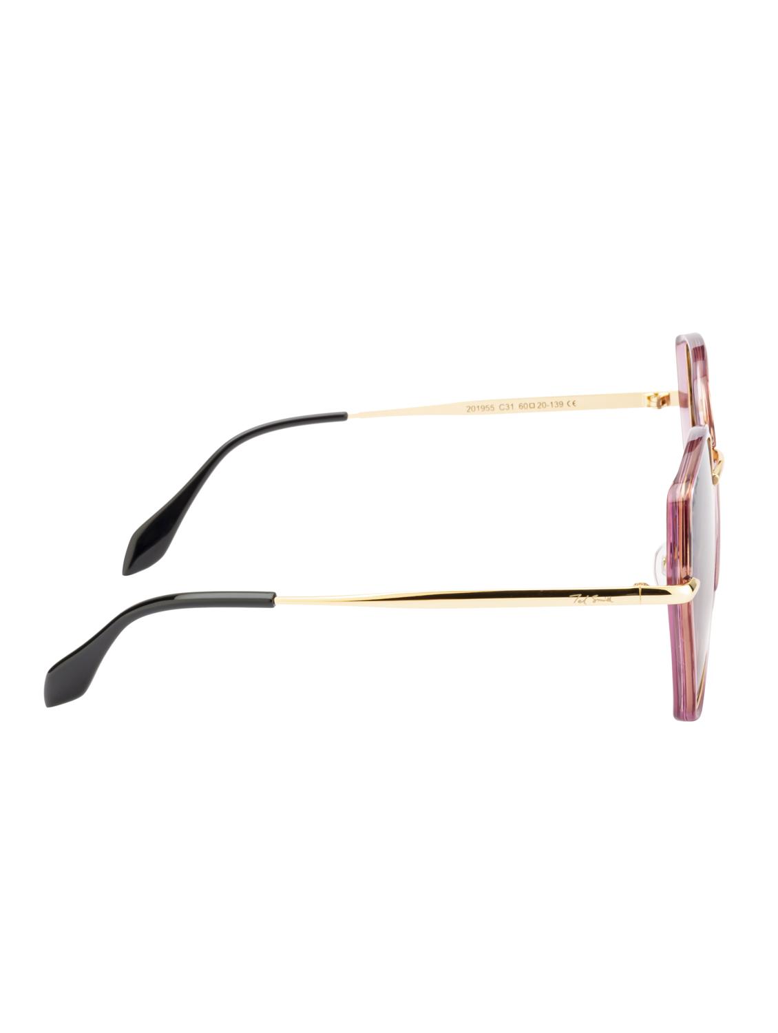 ted smith uv protected over size sunglasses - 16607715 - Zoom Image - 3