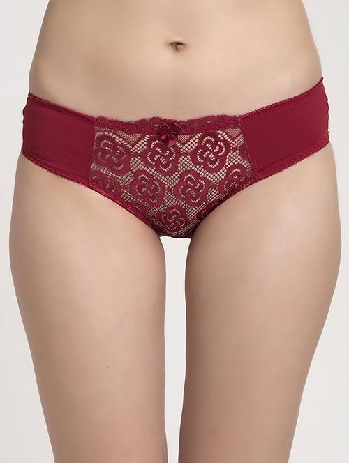 lace detail hipster panty - 16607809 - Standard Image - 1