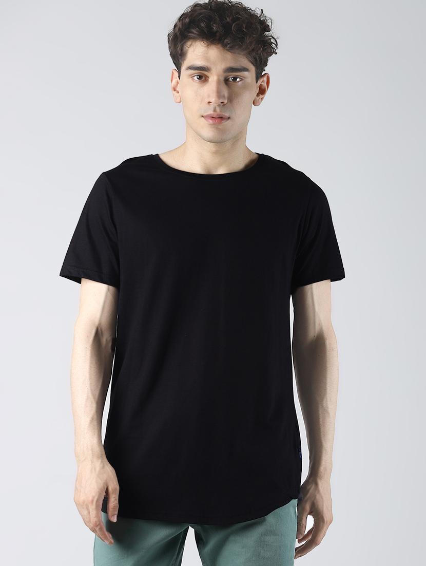 black solid t-shirt - 16608360 - Zoom Image - 1