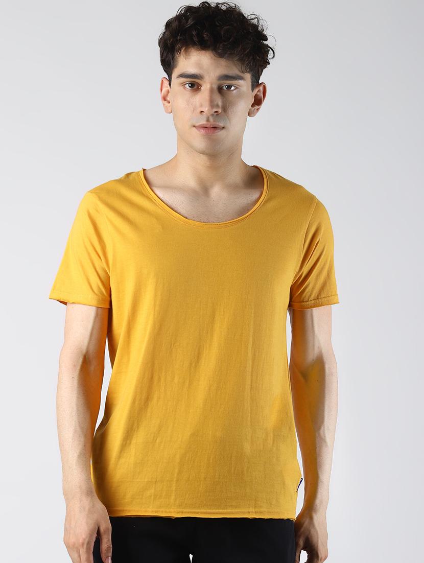 yellow solid t-shirt - 16608369 - Zoom Image - 1
