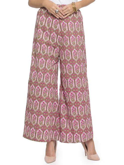 high rise batik palazzo - 16608396 - Standard Image - 1