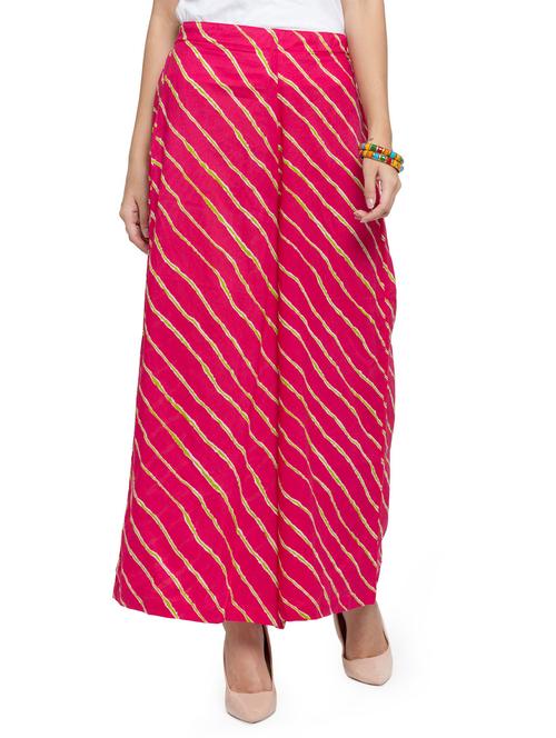 high rise striped palazzo - 16608399 - Standard Image - 1